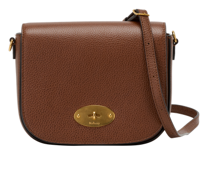 Small Darley Satchel, &pound;420, Handbags, Tan, Leather, Front view